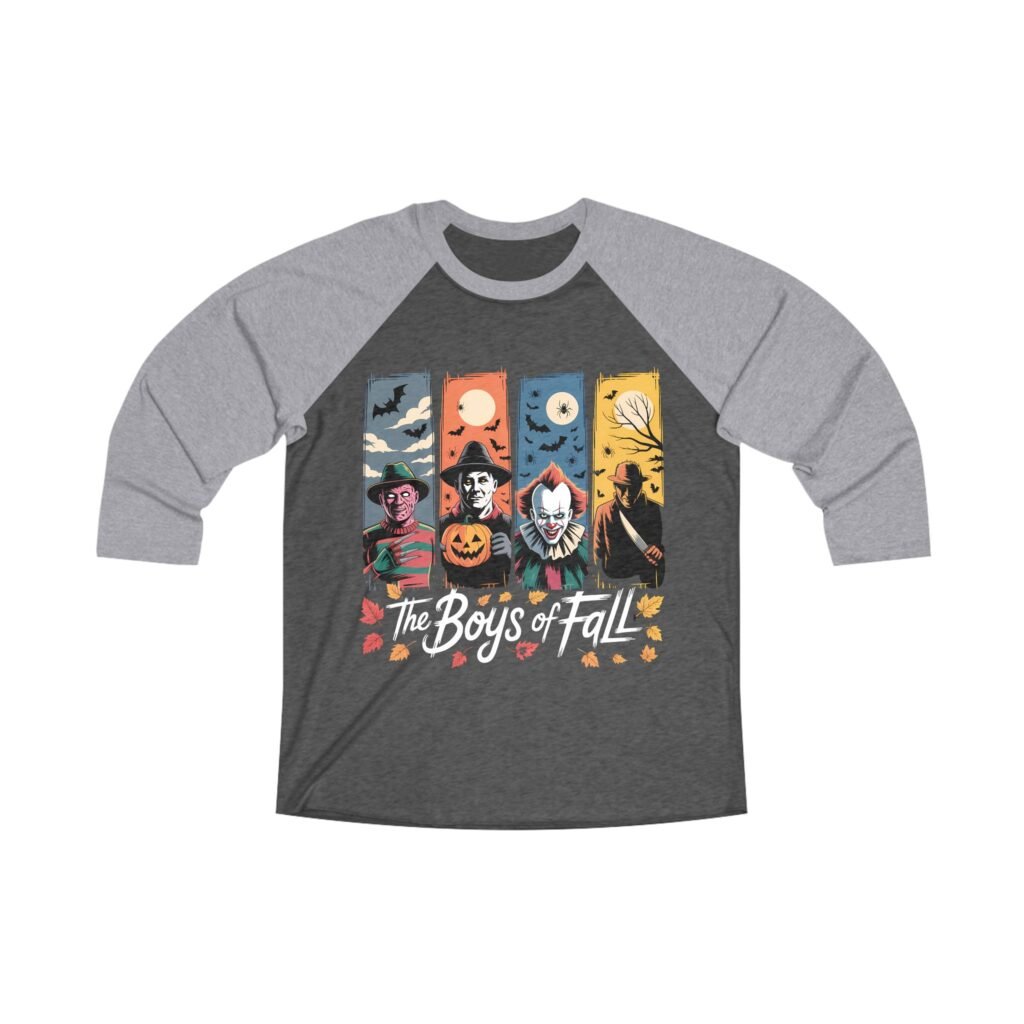 The Boys of Fall Horror Movie Icons Long Sleeve Tee